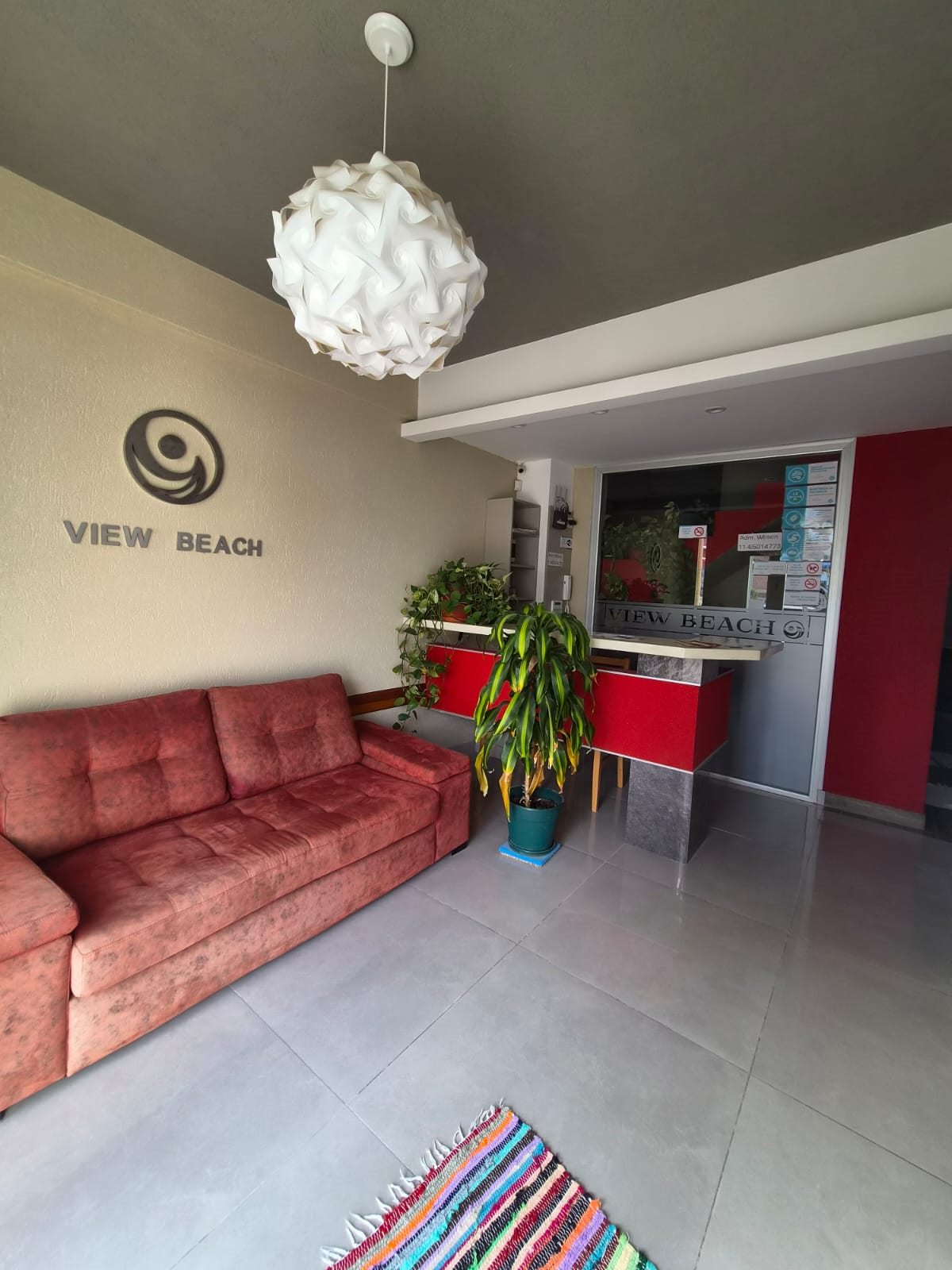 Recepción de View Beach Apart Hotel & Spa